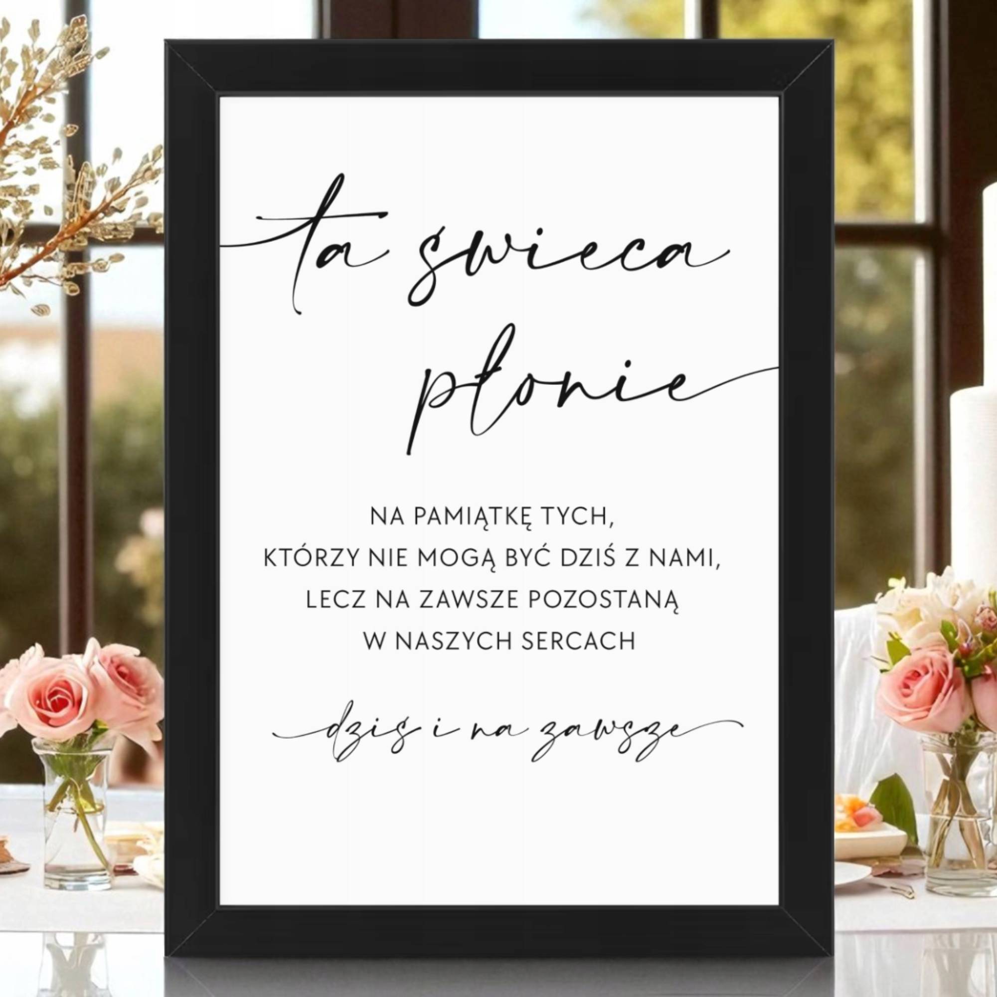 Plakat „Ta świeca płonie” – Tablica Pamięci - obrazek 3