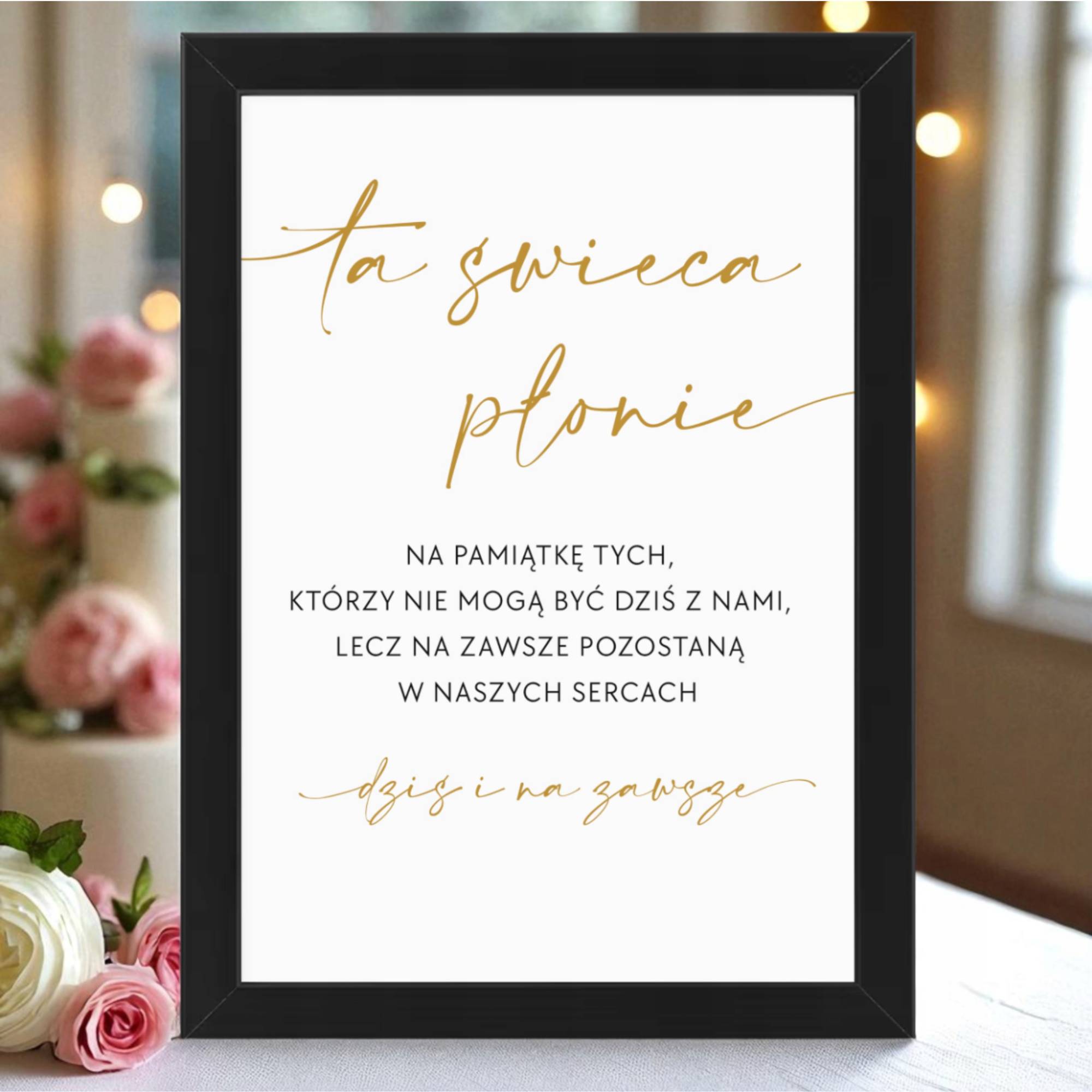 Plakat „Ta świeca płonie” – Tablica Pamięci - obrazek 2