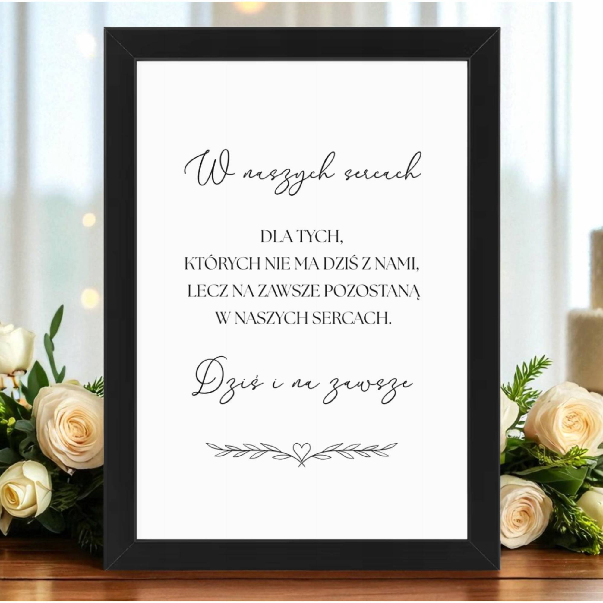 Plakat „W naszych sercach" – Tablica Pamięci - obrazek 5