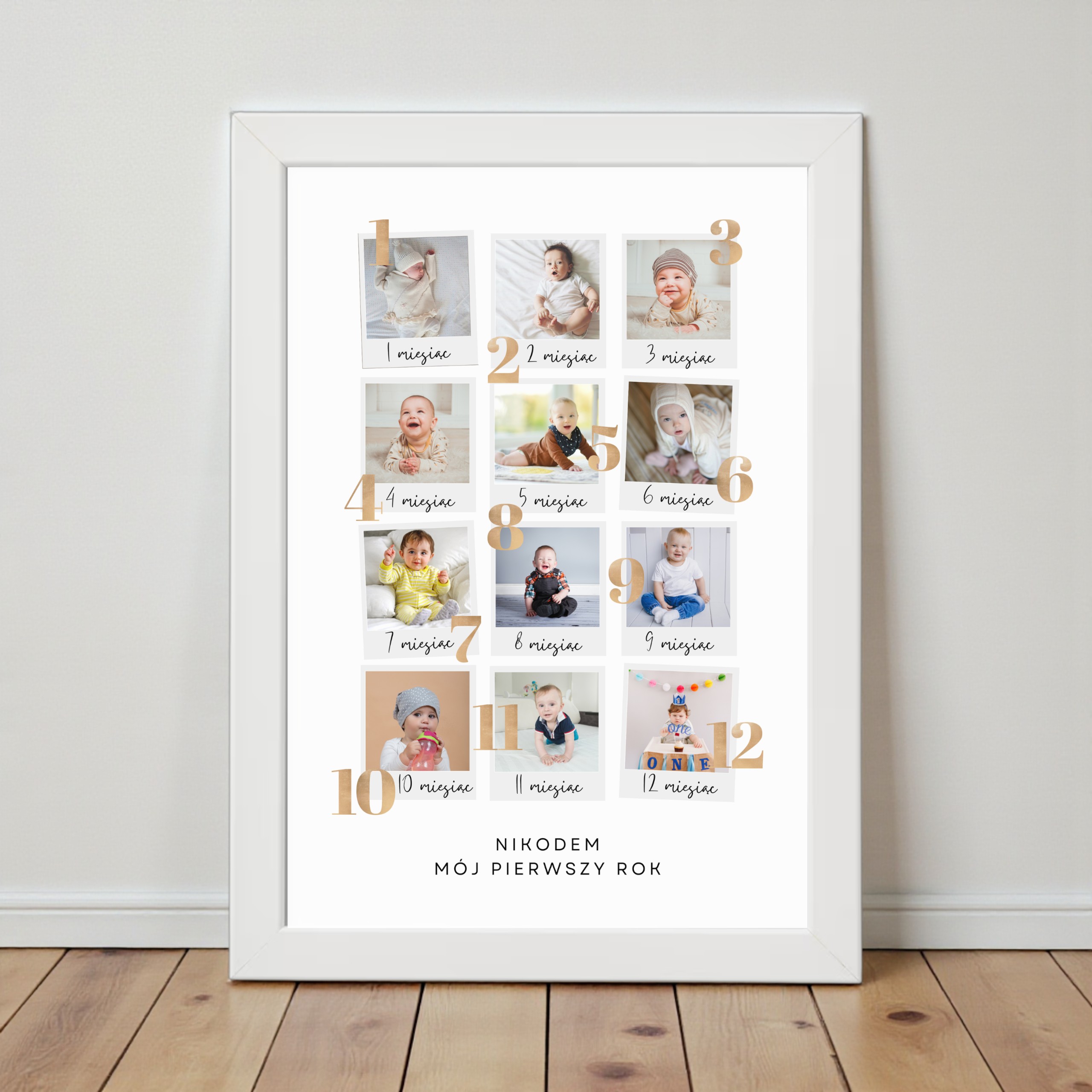 Kolaż „MÓJ PIERWSZY ROK” z Ramką - obrazek 3