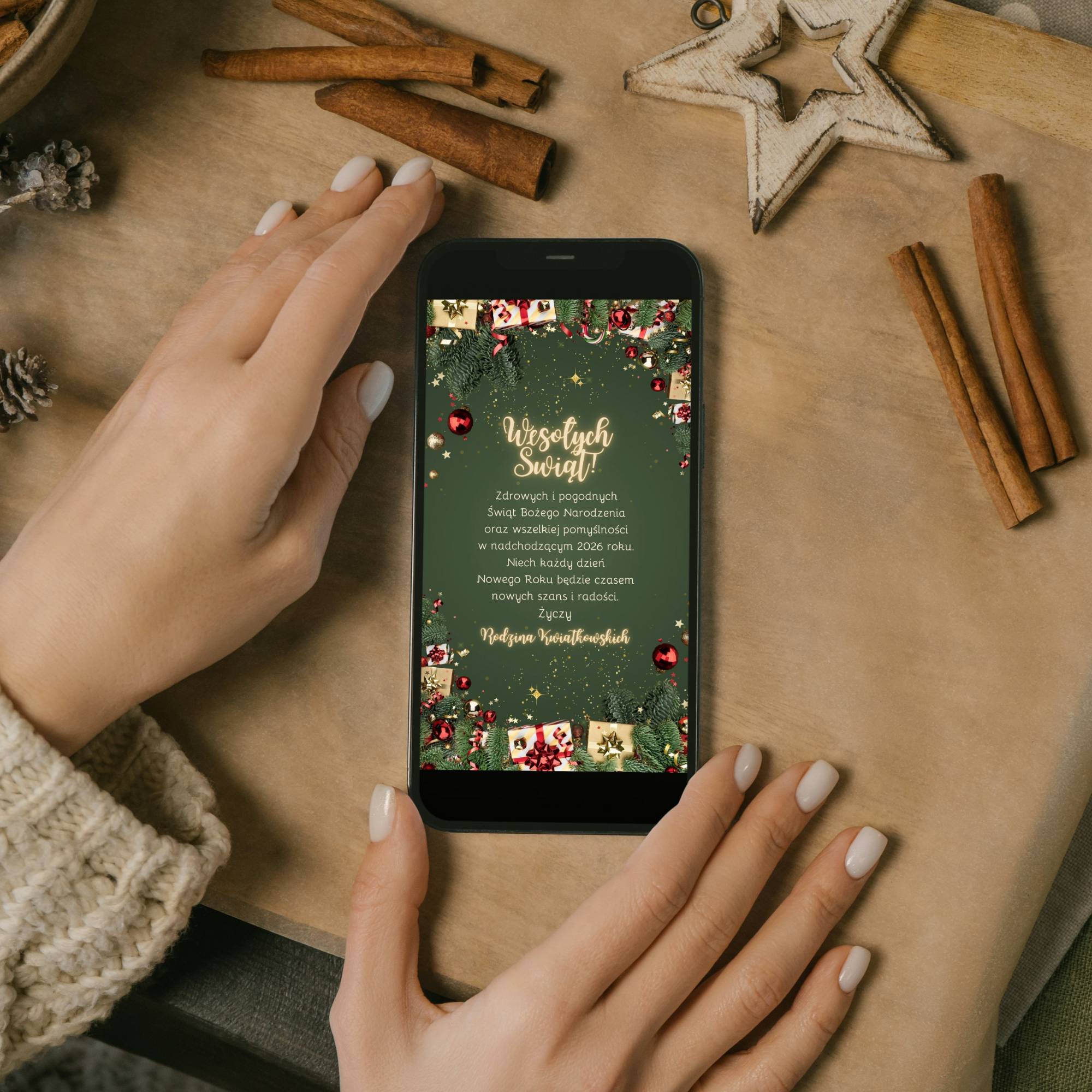 Cyfrowe E-Kartki Świąteczne z Życzeniami - Produkt Cyfrowy - obrazek 9