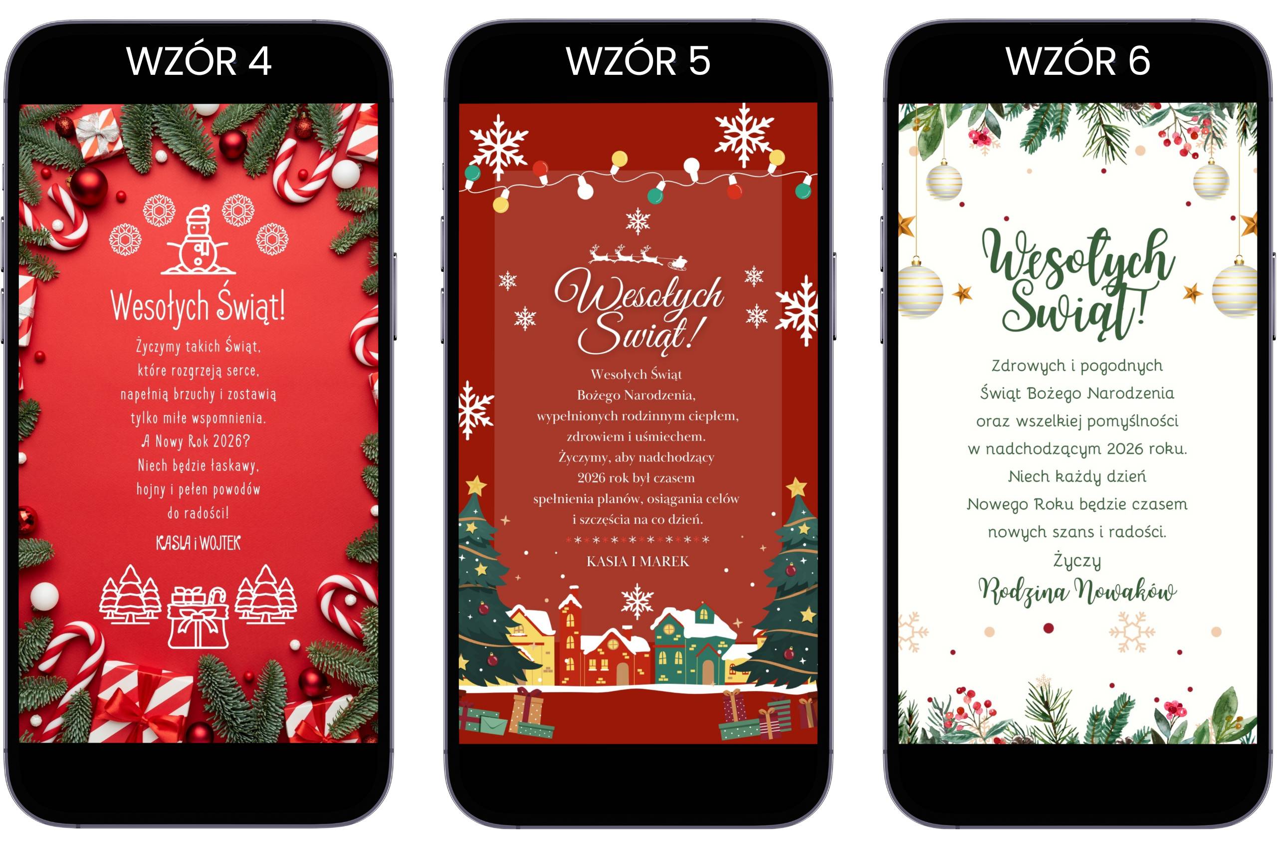 Cyfrowe E-Kartki Świąteczne z Życzeniami - Produkt Cyfrowy - obrazek 3