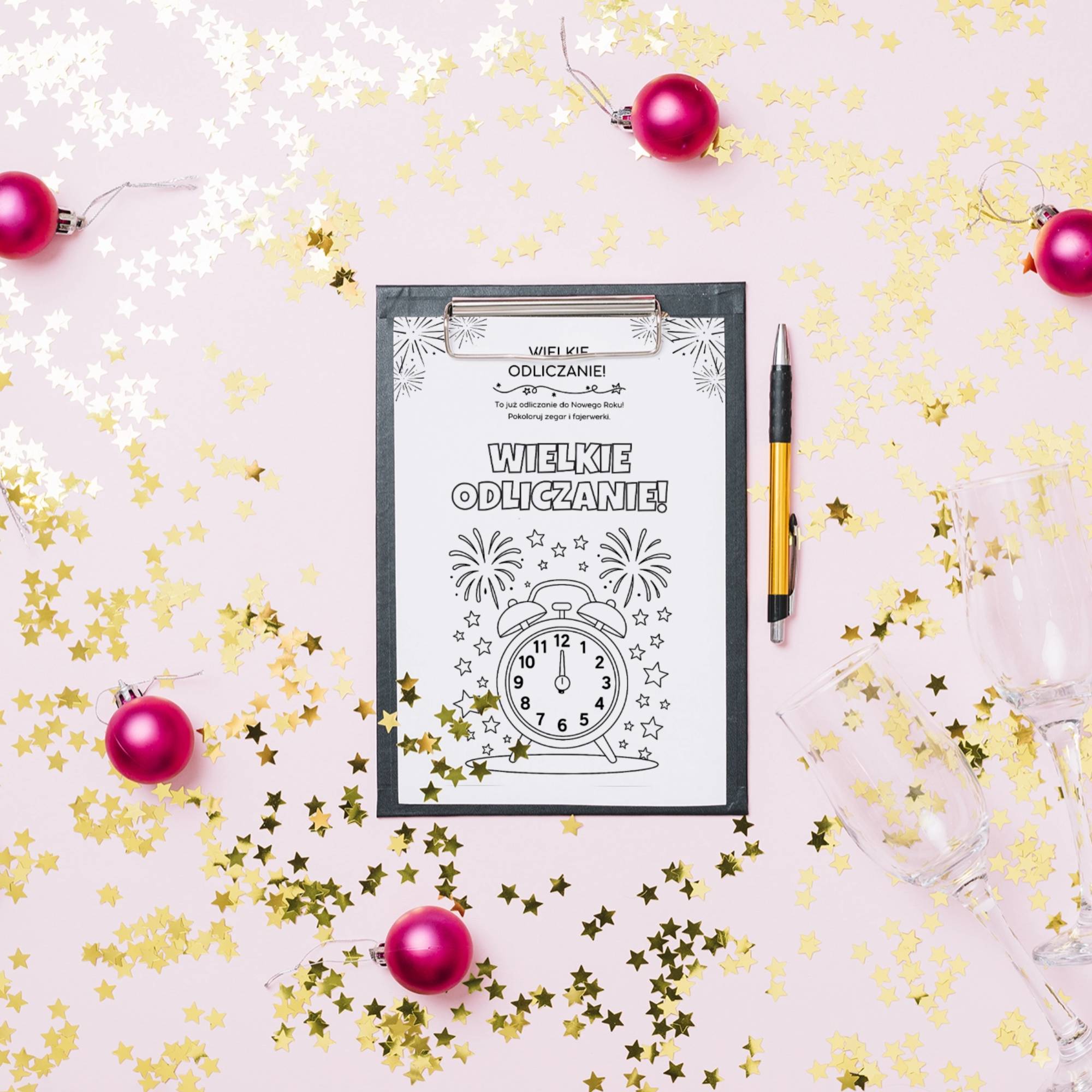 Zestaw Sylwestrowych Zabaw - Plik PDF do samodzielnego druku - obrazek 5