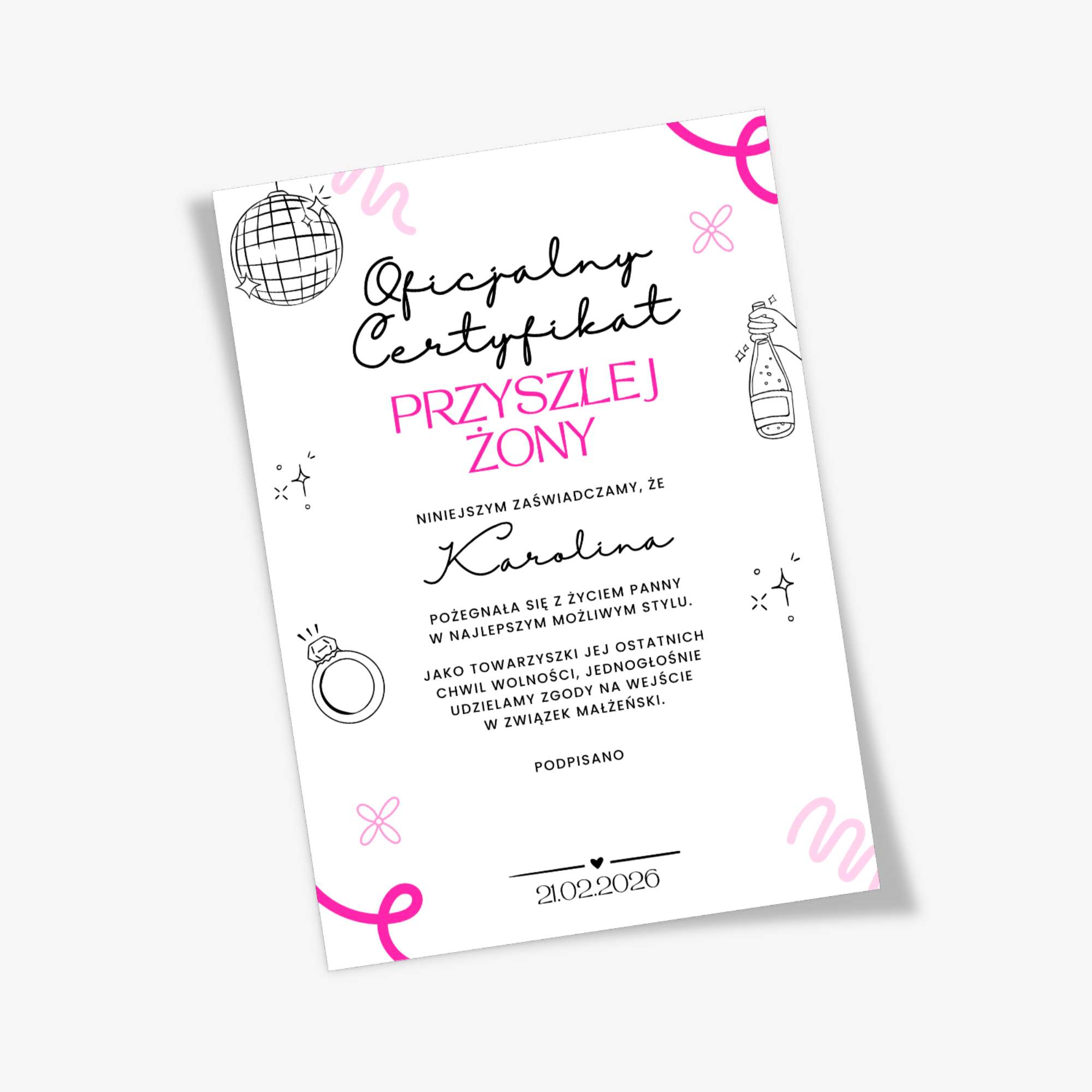 Zestaw Gier na Wieczór Panieński - Plik PDF do Druku - obrazek 5